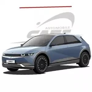 아이오닉5 윈도우 빗물받이 크롬 선바이저