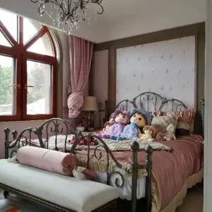 엔틱 침대프레임 철제 북유럽 빈티지 고급 공주 침대