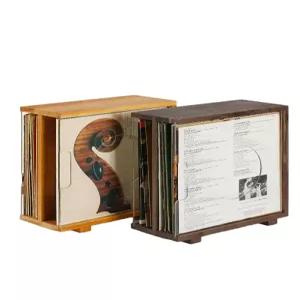 LP 수납장 lp 장식장 월넛 우드 스탠드 오디오랙 엘피