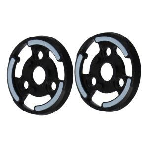 Toyvian 2pcs 퀵 릴리스 드론 소품 베이스 호환, 우발적 손상 교체를 위한 접이식 장착 플레이트 설치 편리한 액세서리