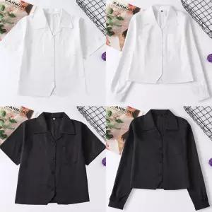 하프 아코디언 교복셔츠(반팔or긴팔) 교복 학생복