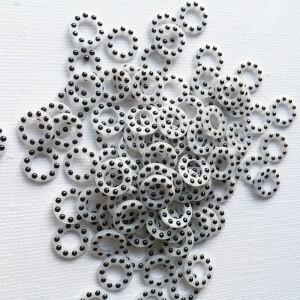 나이프 베어링 와셔 부품 세라믹 화이트 볼 고정 개방 도구 4 개