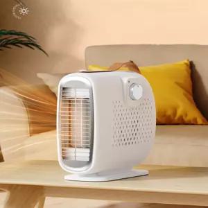 무선온풍기 충전식 난로 무소음 히터 휴대용 차박 팬히터