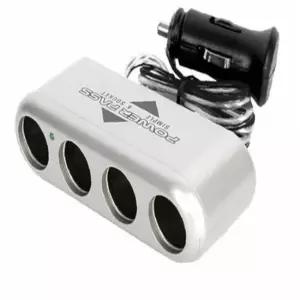 차량용 멀티소켓 시가잭 4구 전원분배기 차내 전기소켓 자동차용품