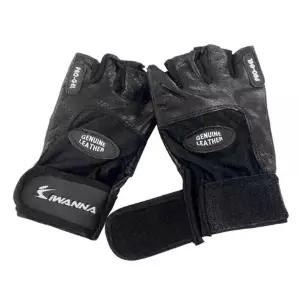 아이워너 반오픈 가죽 헬스 장갑 일반형 1P 운동 그립 (WFJ7FYM)