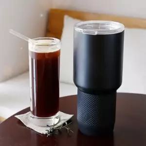고품질 보온보냉 콜드컵 스텐 블랙 텀블러 887ml 보냉컵 보냉 콜드컵 (WFK6JRU)