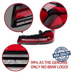 루보식 Car Accessories For BMW G38 G30 LED Tail Lights 530 540 M5 F90 2017-2022 Rear Lamps DRL Plug