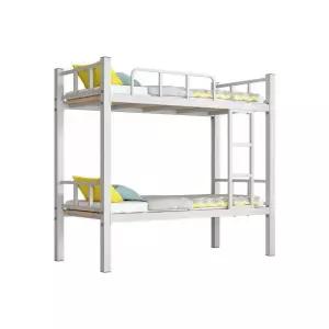 조립식 이층 침대 철제 (매트리스) 학생 프레임 벙커형 폭90cm 기숙사