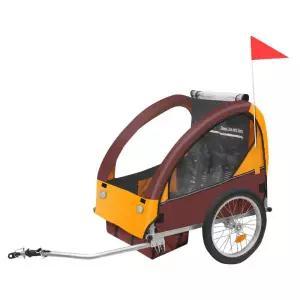 강아지 트레일러 산책 자전거 캐리어 유모차 펫