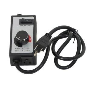 라우터 팬 가변 속도 제어기 전기 모터 레오스타트를 위한 왈티오터 AC 120V 교체