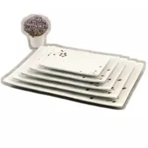 돌무늬직사각 고급접시 돌무늬직사각(M살구) DS-6865 (WFK9OJY)