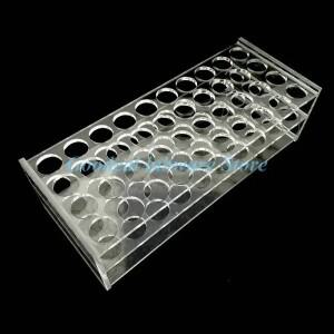 투명 플렉시 유리 30 구멍 튜브 홀더 샘플 보관 랙 실험실 장비 1 개