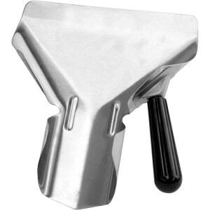 트루크래프트웨어 - 상업용 프렌치 프라이 배거 스테인리스 스틸 탈착식 오른쪽 손잡이 팝콘 기계 스쿠퍼 스피드 스쿱 삽 포테이토 칩 스낵