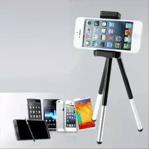 스마트폰 삼각대 거치대 포함 미니 삼각대 고정 가이