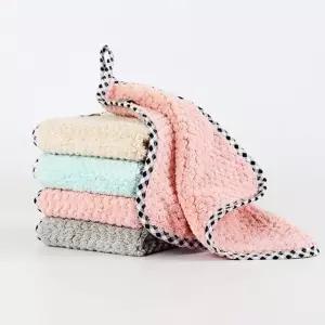 주방 식당 행주 물흡수 기름때 걸레 핸드타월 수건 5P (WFKAFLK)