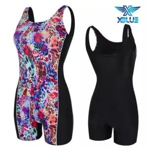 XBLUE 여자 아쿠아로빅 반전신 1부 수영복 N156864