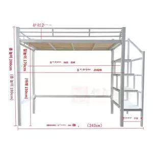 북유럽 침대틀 고급 철제 프레임 조립식 침대 더블