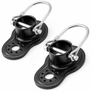 [미국배송] 자전거 트레일러 커플러 히치 2팩 INSTEP & SCHWINN 트레일러와 호환 다양한 크기 모델 및 스타일을 위한 플랫 앵글 커플러 트레일러 부품