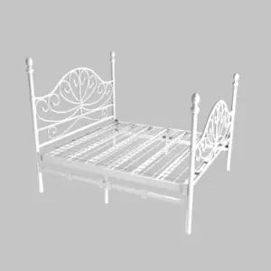더블 싱글 침대프레임 침대틀 북유럽 조립식 철제