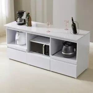 [보루네오하우스]보루네오 엘리브 모아 1800 홈바 렌지대 수납장 서랍형 hs062