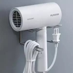 무타공 심플부착 스텐 드라이기 홀더 거치대 (WFKAYKY)