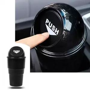 ( )차량용 자동차 컵홀더 휴지통 미니 쓰레기통 보관 정리함