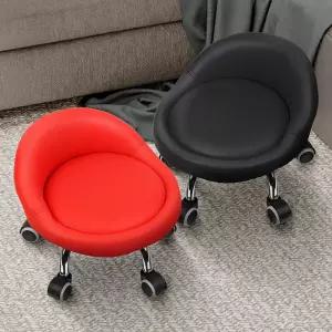 등받이이동의자 원형스톨 바퀴달린 낮은 없는 소형이동식 작은바퀴 걸레질 무빙의자