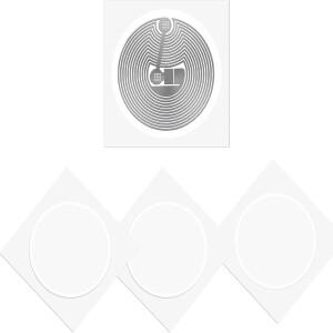 F08 M1 클래식 1K 태그 RFID 스티커 NFC 스마트 ISO 14443A 13.56MHz 자가 접착식