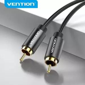 Vention RCA-RCA 오디오 케이블 남성-TV 박스 증폭기 용 동축 케이블 스테레오 HiFi 5.1 SPDIF 비디오 Aux