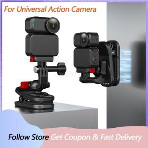 DJI호환 Osmo 360/Nano/Pocket 3 용 마그네틱 백팩 클립 어깨 스트랩 장착 브래킷 범용 마운트 스포츠 카메