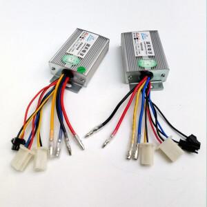 브러시드 모터 DC 컨트롤러 속도 제한 와이어  PAS 센서 포트 전기 자전거 스쿠터 액세서리 24V 36V 250W