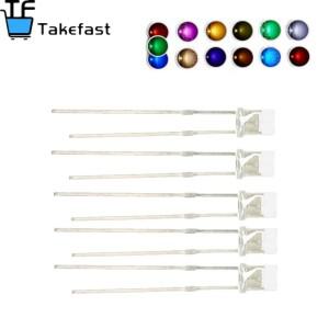 LED 플랫 탑 발광 다이오드  UV 핑크  RGB 적외선 이미터  IR 리시버  화이트  그린  레드  블루  옐로우