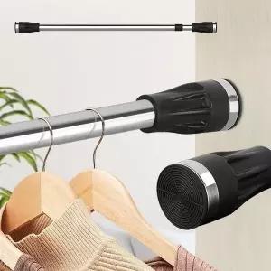 셀프압축봉 틈새걸이대 거실 강력고정봉 셀프 무타공 2단 (WFKBJ0M)