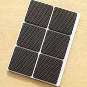 두꺼운 의자발스티커 바닥보호 미끌림방지 정사각12개