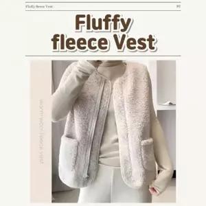 별별창고G 여성 양털 조끼 뽀글이 할머니 털 겨울 베스트 수면조끼 양모베스트 여자 할매조끼