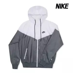 나이키 바람막이 NSW 윈드러너 후드 자켓 남성 그레이 DA0002-084