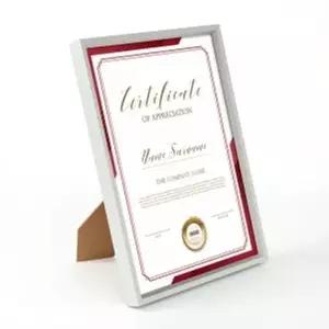 모던라인 입체 상장액자(A4) 벽걸이 졸업장액자 (KYR-WC7D3C6)