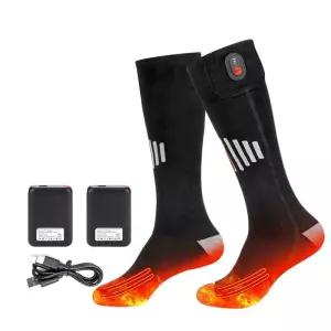 열선 양말 충전식 발열 롱삭스 방한 풋워머 겨울 스타킹