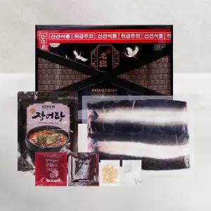 [맛딜]국내산 자포니카 민물장어 2인 선물세트 (손질후 700g내외/생강채+소스포함)