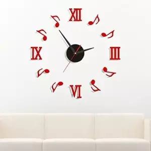 무타공 인테리어 붙이는 음표 벽시계 사이즈조절 (KYR-WE6B919)