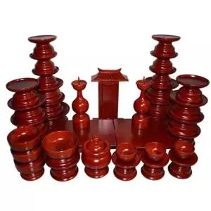 물푸레목제기세트 물푸레제기세트 전통제기 공예 37P제사용품 산 (WFKC5YN)