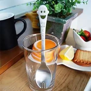 [조르지오]스텐 YQ53CE85 1P 스마일 데일리 포크숟가락 도시락 추천 수저