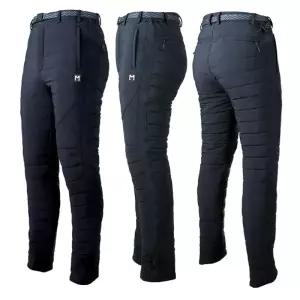 겨울 경량 방한 패딩 솜 기모 팬딩바지 팬츠 등산 낚시 작업복 깔깔이