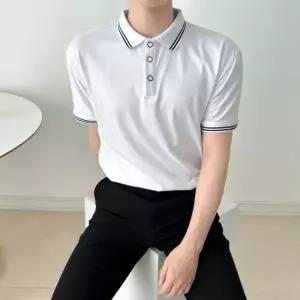 PK 폴로 티셔츠 남자 봄 여름 유니폼 단체티 골프상의