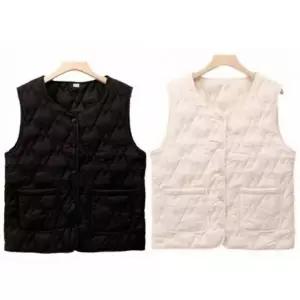 슬림 패딩조끼 여성 패션 보온 방한 조끼 겨울 패딩조끼 발열조끼 국산 베스트 양털조끼 온열조끼 용품