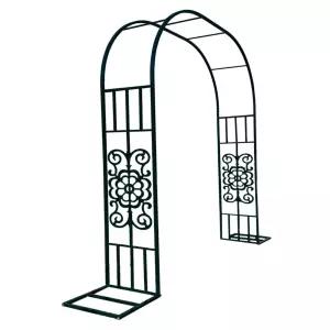 스텐 울타리 가든 철제 펜스 야외 식물 대문 덩굴식물 아치