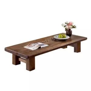 원목 좌식 테이블 접이식 좌탁 낮은 밥상 거실 우드가구