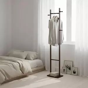 대나무 스탠드 옷걸이 행거문 도어 랭거 모자 가방 수건