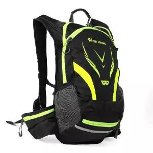 그린 형광 자전거백팩 내방 가방 라이딩 사이클 경량 소형등산 배낭 오토바이 오토바이백 등산백 사이클백