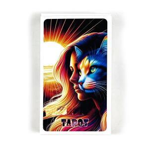 새로운 타로 카드 덱 A 78 귀여운 오라클 영어 비전 점술 에디션 보드 게임 크리스마스 및 새해 선물